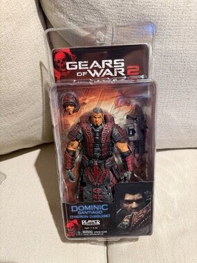 Gears of War 2 Dominic Santiago (Theron Disguise) Brand New Sealed Box